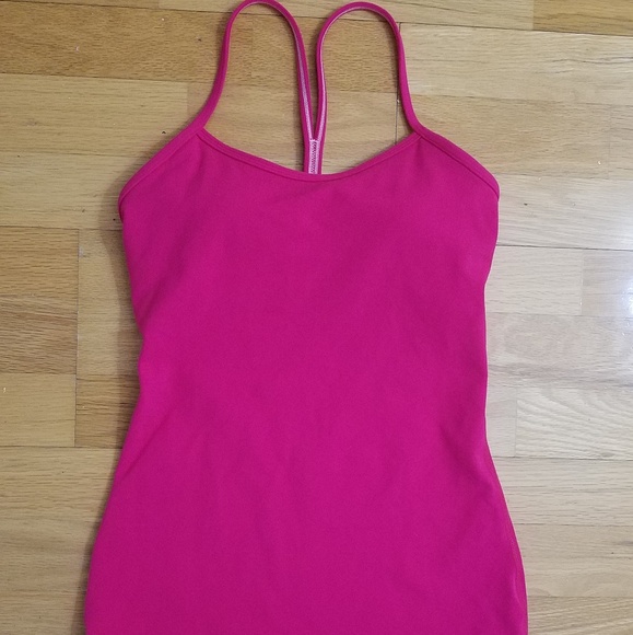 lululemon athletica Tops - Pink Lululemon Power Y Tank excellent condition